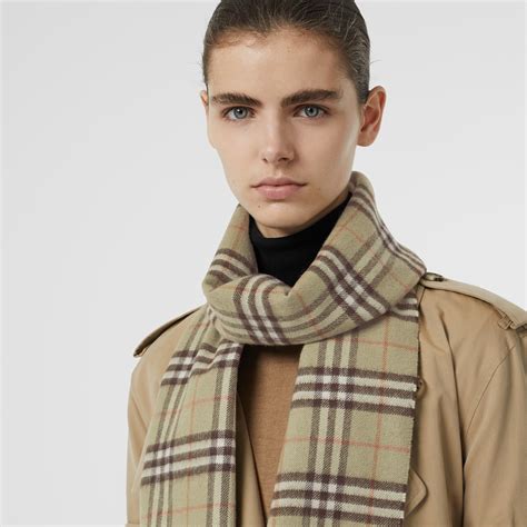 burberry lightweight cashmere scarf in check|burberry cashmere scarf outlet.